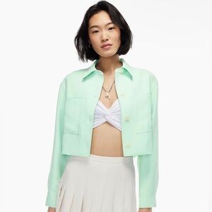 Aritzia Wilfred Little Cropped Jacket